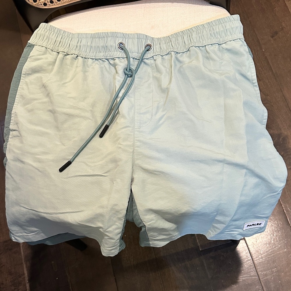 Parlez Blue Board Shorts Quick-Dry Swimwear